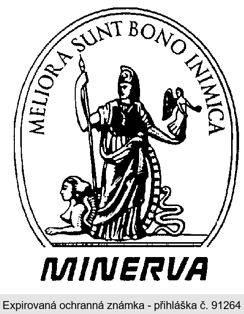 MINERVA MELIORA SUNT BONO INIMICA