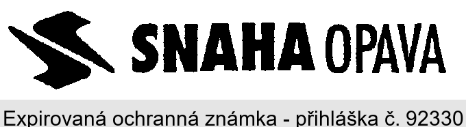 SNAHA OPAVA