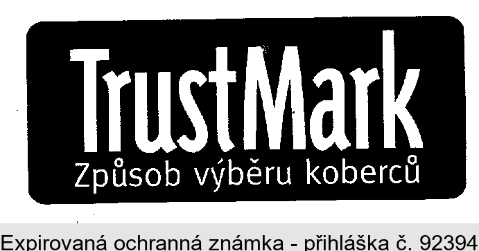 TRUSTMARK Způsob výběru koberců