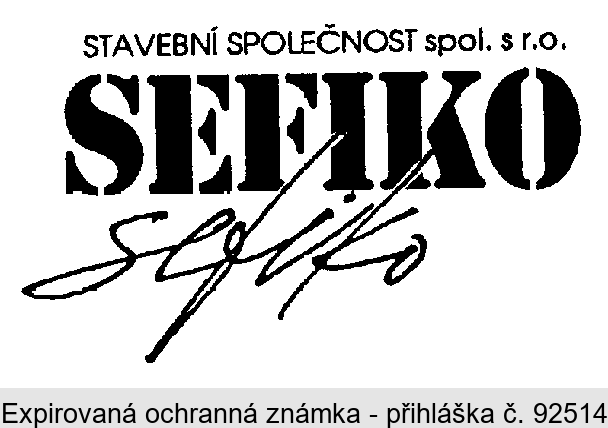 SEFIKO STAVEBNÍ SPOLEČNOST spol. s r.o.