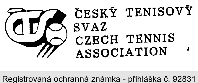 ČTS ČESKÝ TENISOVÝ SVAZ CZECH TENNIS ASSOCIATION