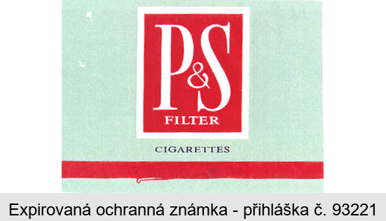 P&S FILTER CIGARETTES