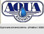 AQUA RADIMĚŘ