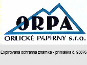 ORPA ORLICKÉ PAPÍRNY s.r.o.