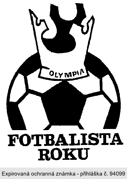 Olympia FOTBALISTA ROKU