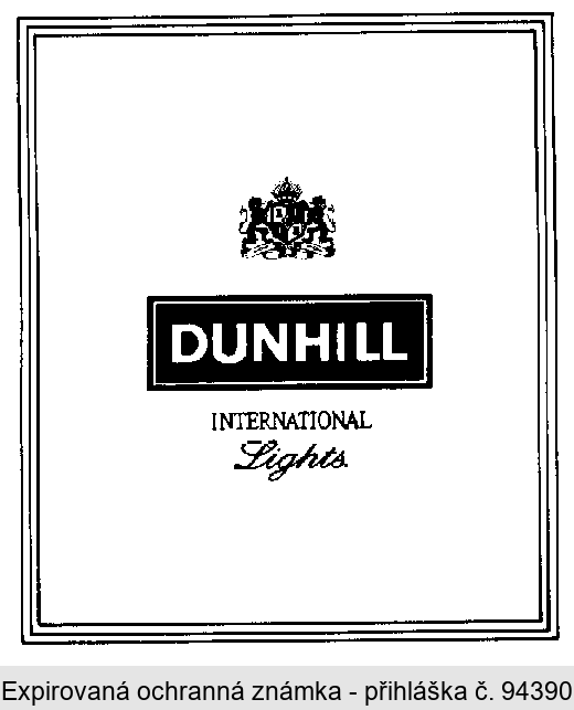 DUNHILL INTERNACIONAL Lights