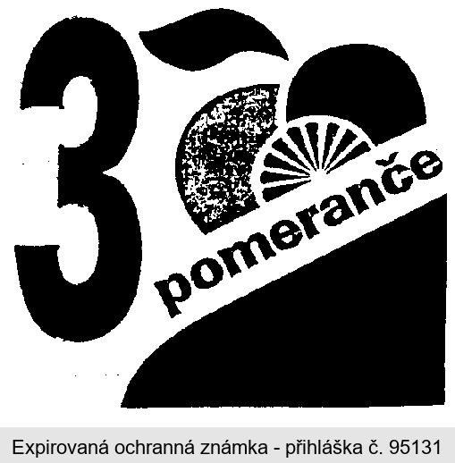 3 pomeranče