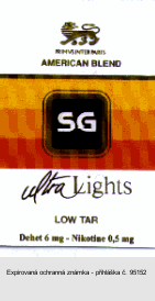 SG ultra Lights AMERICAN BLEND