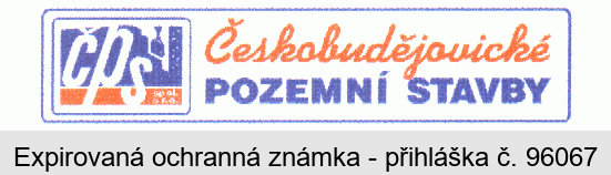 ČPS Českobudějovické POZEMNÍ STAVBY