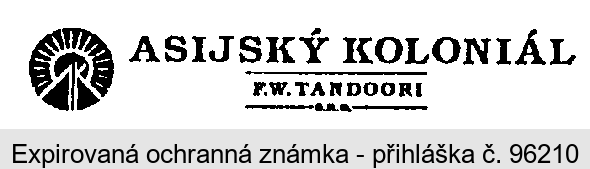ASIJSKÝ KOLONIÁL F.W.TANDOORI s.r.o.