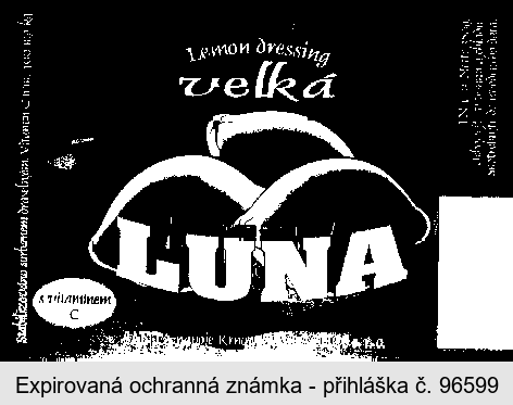 Lemon dressing velká LUNA