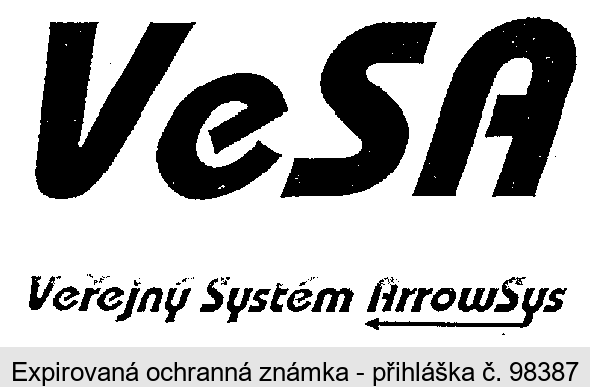 VeSA Veřejný Systém ArrowSys