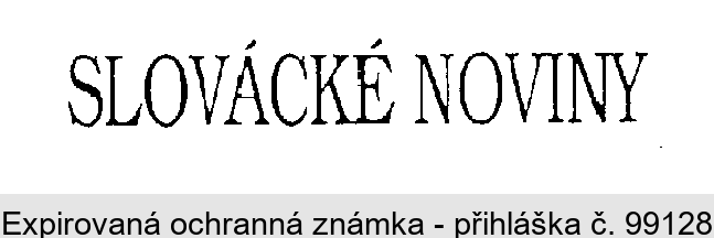 SLOVÁCKÉ NOVINY