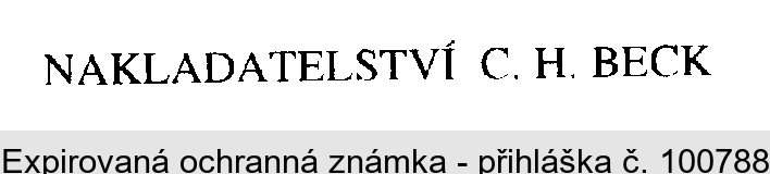 NAKLADATELSTVÍ C. H. BECK