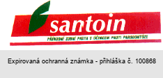 santoin PŘÍRODNÍ ZUBNÍ PASTA S ÚČINKEM PROTI PARADENTOZE