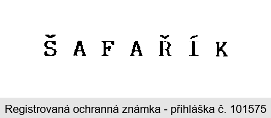 ŠAFAŘÍK