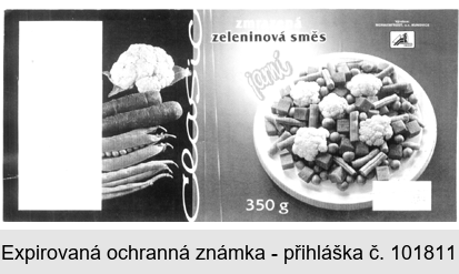 Clasic zmrazená zeleninová směs jarní