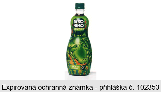 SIRO NIMO, SIROP DE POMME