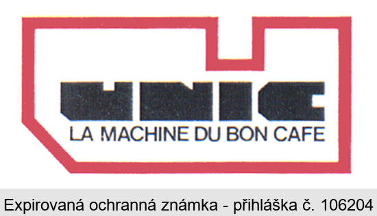 UNIC LA MACHINE DU BON CAFE