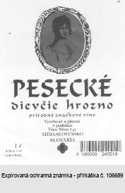 PESECKÉ dievčie hrozno