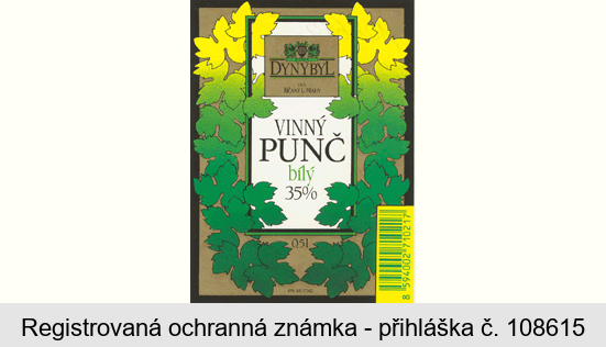 DYNYBYL S.R.O. ŘÍČANY U PRAHY VINNÝ PUNČ