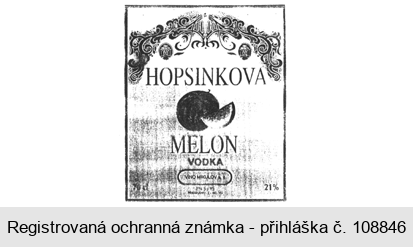 HOPSINKOVA MELON VODKA