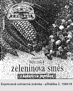 zmrazená Benátská zeleninová směs s kukuřicí a paprikou