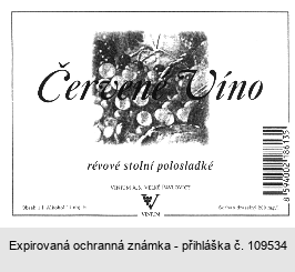 Červené Víno V Vinium