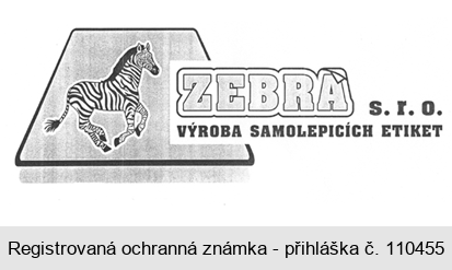 ZEBRA s.r.o. VÝROBA SAMOLEPÍCÍCH ETIKET
