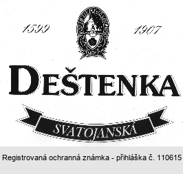 DEŠTENKA SVATOJANSKÁ