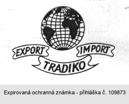 EXPORT IMPORT TRADIKO