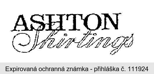 ASHTON Shivtings