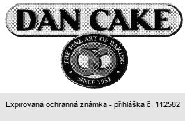 DAN CAKE THE FINE ART OF BAKING SINCE 1931