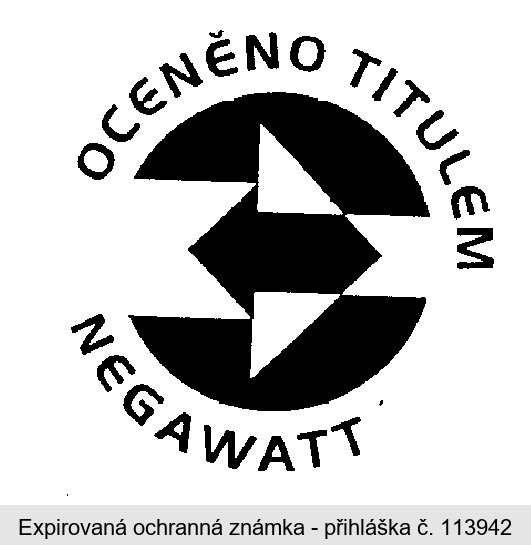 OCENĚNO TITULEM NEGAWATT