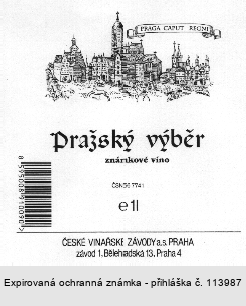 Pražský výběr