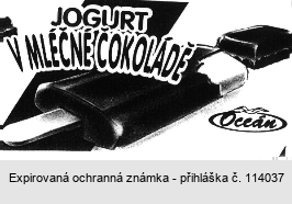 JOGURT V MLÉČNÉ ČOKOLÁDĚ Oceán