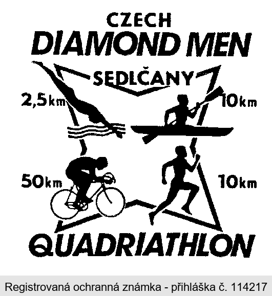 CZECH DIAMOND MEN QUADRIATHLON