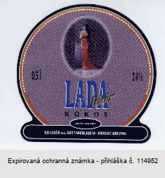 LADA Likér KOKOS