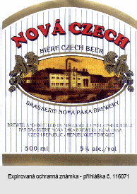 NOVÁ CZECH BIERE CZECH BEER