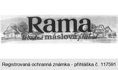Rama lahodná máslová příchuť