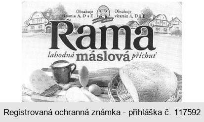Rama lahodná máslová příchuť