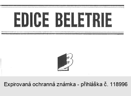 EDICE BELETRIE B