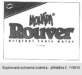 MONÁDA Rouver original tonic water