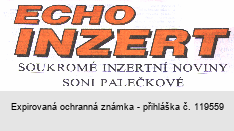 ECHO INZERT soukromé inzertní noviny Soni Palečkové