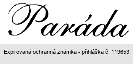 Paráda