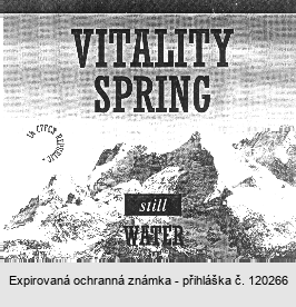 VITALITY SPRING still WATER