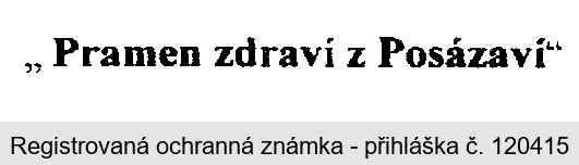 "Pramen zdraví z Posázaví"