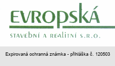 EVROPSKÁ STAVEBNÍ A REALITNÍ S.R.O.