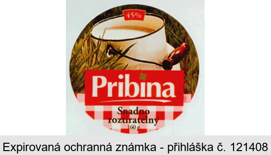 Pribina Snadno roztíratelný