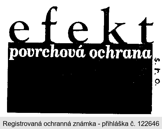 efekt povrchová ochrana